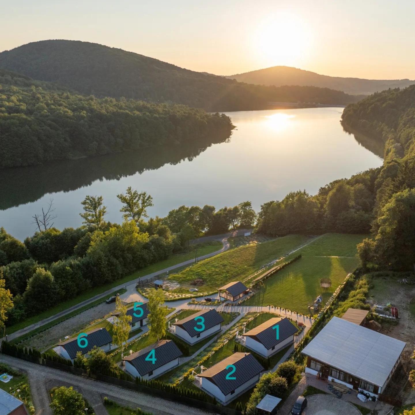 Domki Koziniec3 Na Wylacznosc Myczkowce Solina Bieszczady Dış mekan fotoğraf